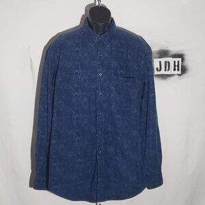 Woolrich button down collar Flannel Shirt - Made in USA - Sz XL mens